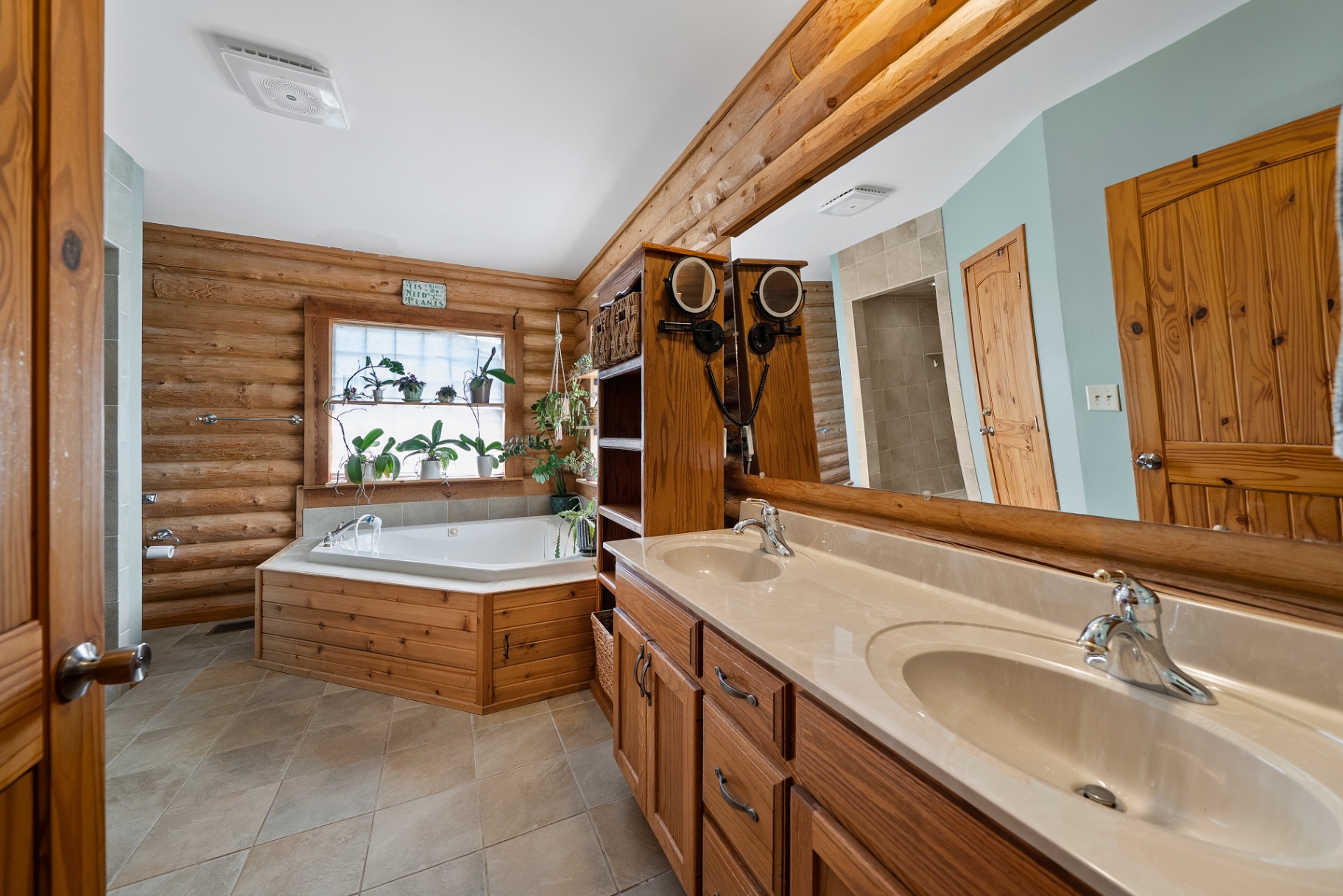Great room detail